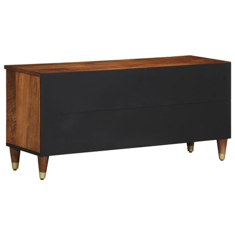 Tv Cabinet 100X33X46 Cm Solid Wood Mango