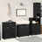 4 Piece Bathroom Furniture Set Engineered Wood