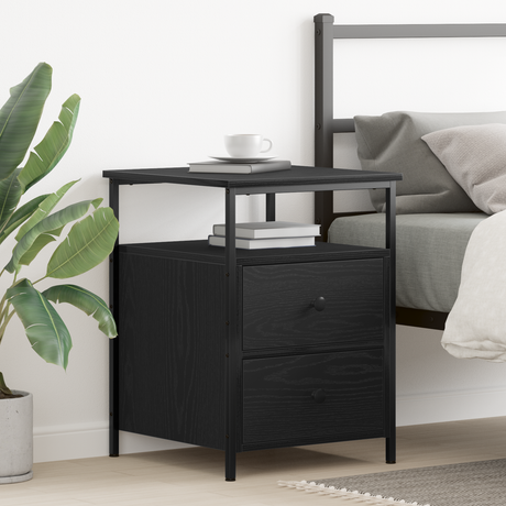 Bedside Cabinet 44X45X60 Cm Engineered Wood