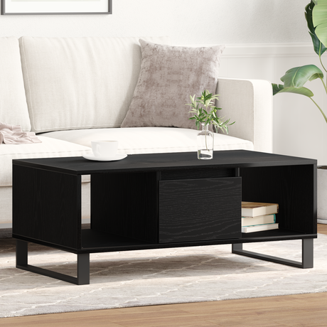 Coffee Table 90X50X36.5 Cm Engineered Wood