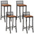Bar Chairs 4 pcs Solid Wood Reclaimed