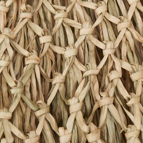 Bamboo Garden Parasol 270 cm with Banana Leaf Roof