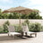 Garden Parasol with Wooden Pole Terracotta 300x300x273 cm