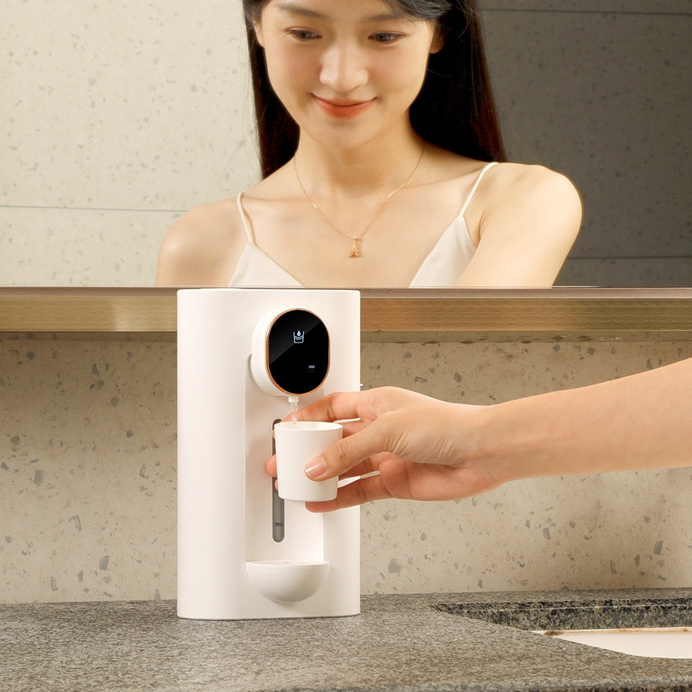 Touchless Automatic Mouthwash Dispenser - Wall Mounted, 3 Levels, 2 Cups