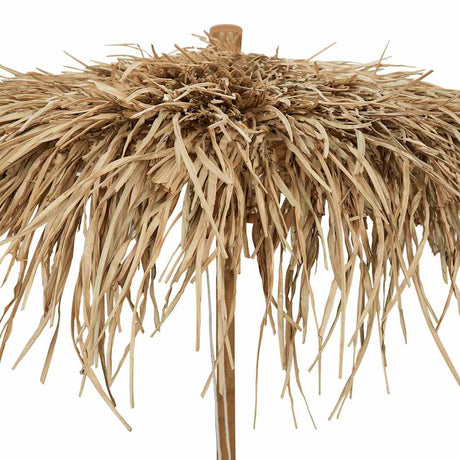 Bamboo Garden Parasol 270 cm with Banana Leaf Roof