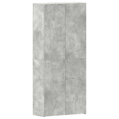 Shoe Cabinet 80X35,5X180 Cm Engineered Wood