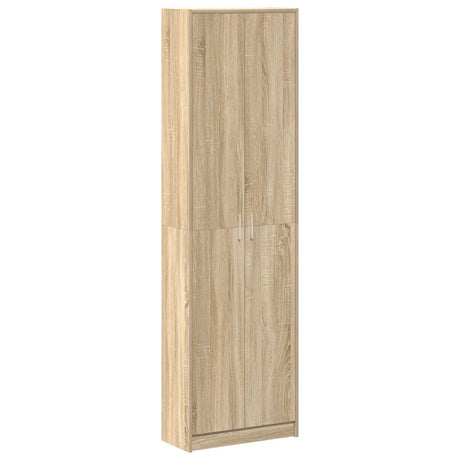 Wardrobe Sonoma Oak 55X25X189 Cm Engineered Wood