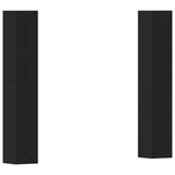 4 Piece Tv Cabinet Set 30.5X30X Engineered Wood,  Wall-Mounted Tv Cabinets - 2 Pcs , 30.5X30X, Made From Engineered Wood