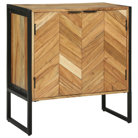 Sideboard 70X35X75 Cm Solid Wood Acacia