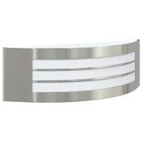Outdoor Wall Light Silver Ip44