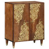 Sideboard 60X33X75 Cm Solid Wood Mango