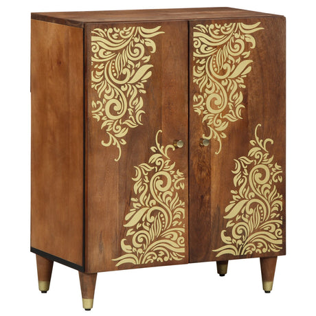 Sideboard 60X33X75 Cm Solid Wood Mango