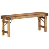 Bench 110X35X46 Cm Solid Wood Reclaimed