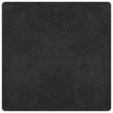 Shaggy Rug With Latex Backing Dark Grey 120X120 Cm