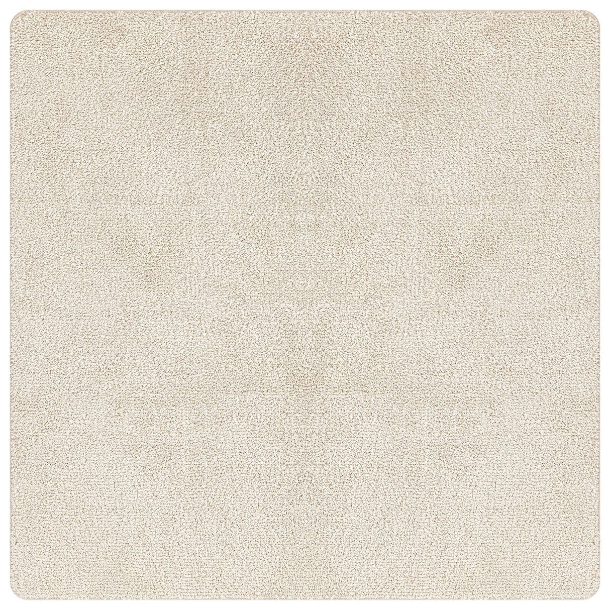 Shaggy Rug High Pile Cream 160X160 Cm Pp