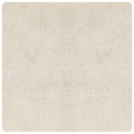 Shaggy Rug High Pile Cream 160X160 Cm Pp