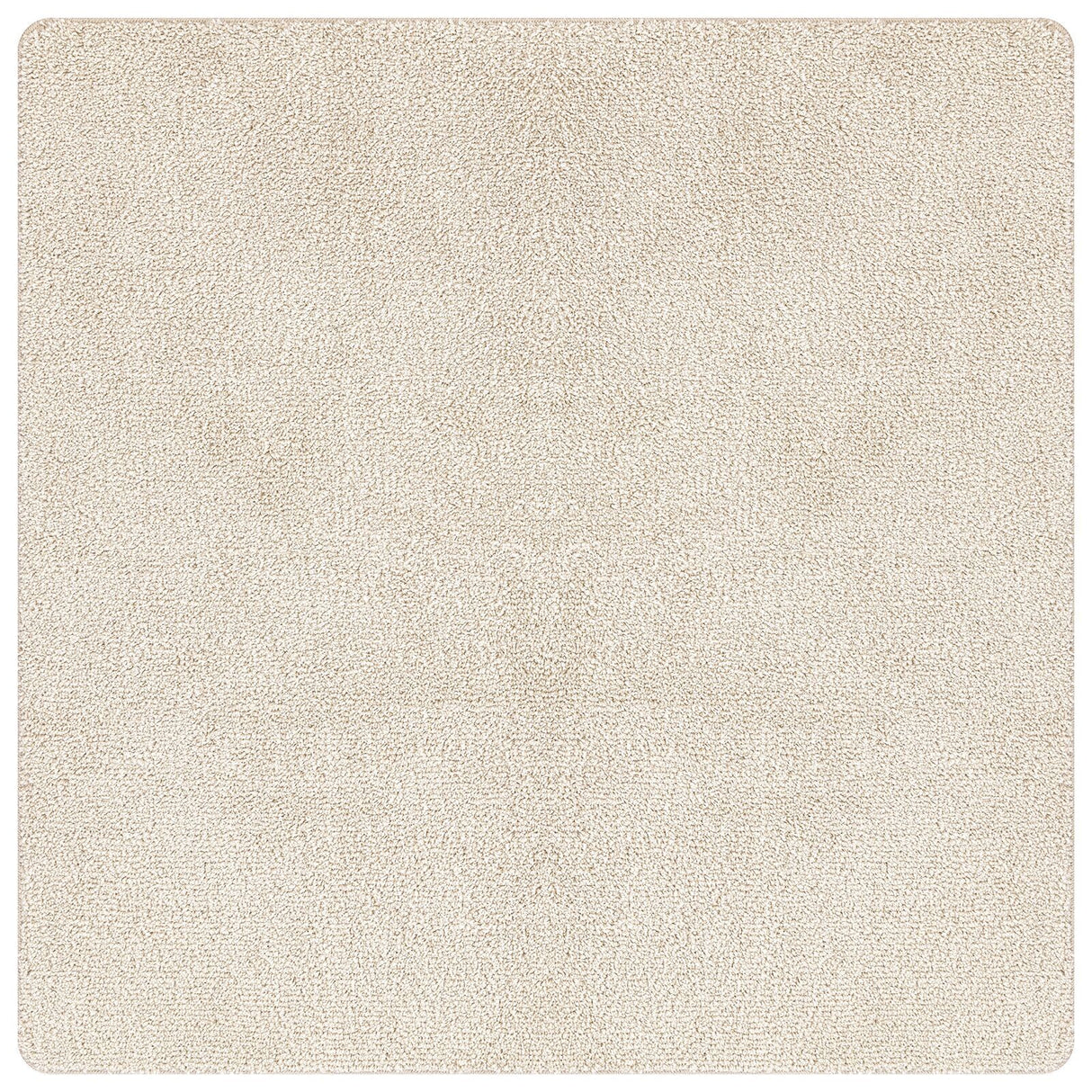 Shaggy Rug With Latex Backing Cream 200X200 Cm