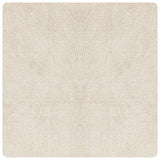 Shaggy Rug With Latex Backing Cream 200X200 Cm