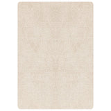 Shaggy Rug With Latex Backing Cream 240X340 Cm