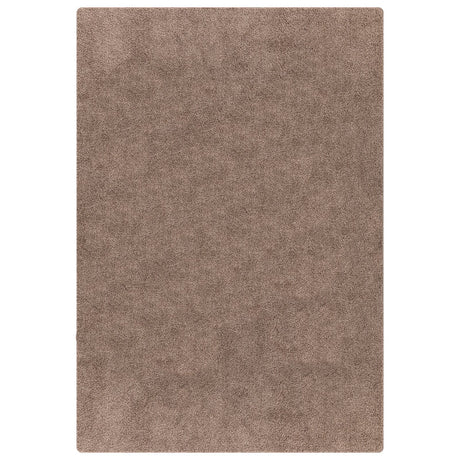 Shaggy Rug With Latex Backing Brown 80X150 Cm