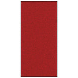Washable Red Doormat 120X250 Cm
