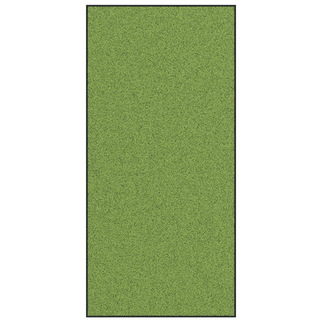 Washable Green Doormat 120X250 Cm