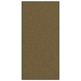 Washable Brown Doormat 120X250 Cm