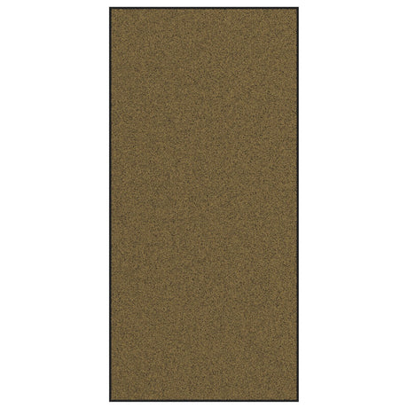 Washable Brown Doormat 120X250 Cm