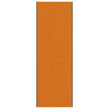 Washable Orange Doormat 120X350 Cm