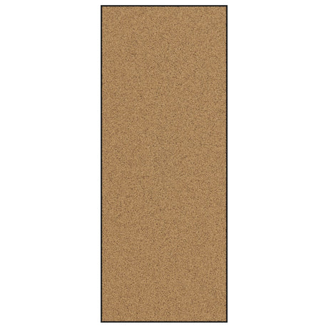 Washable Doormat Cream 120X300 Cm