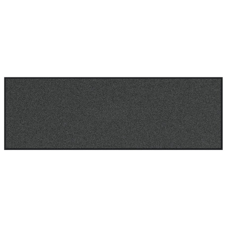 Rectangular Door Mat In Anthracite, 60X180 Cm