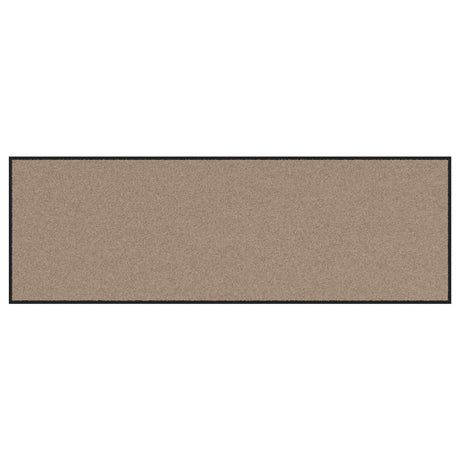 Rectangular Door Mat Beige 60X180 Cm