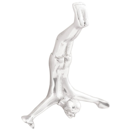 Sculpture Silver 22X8X25 Cm Aluminium