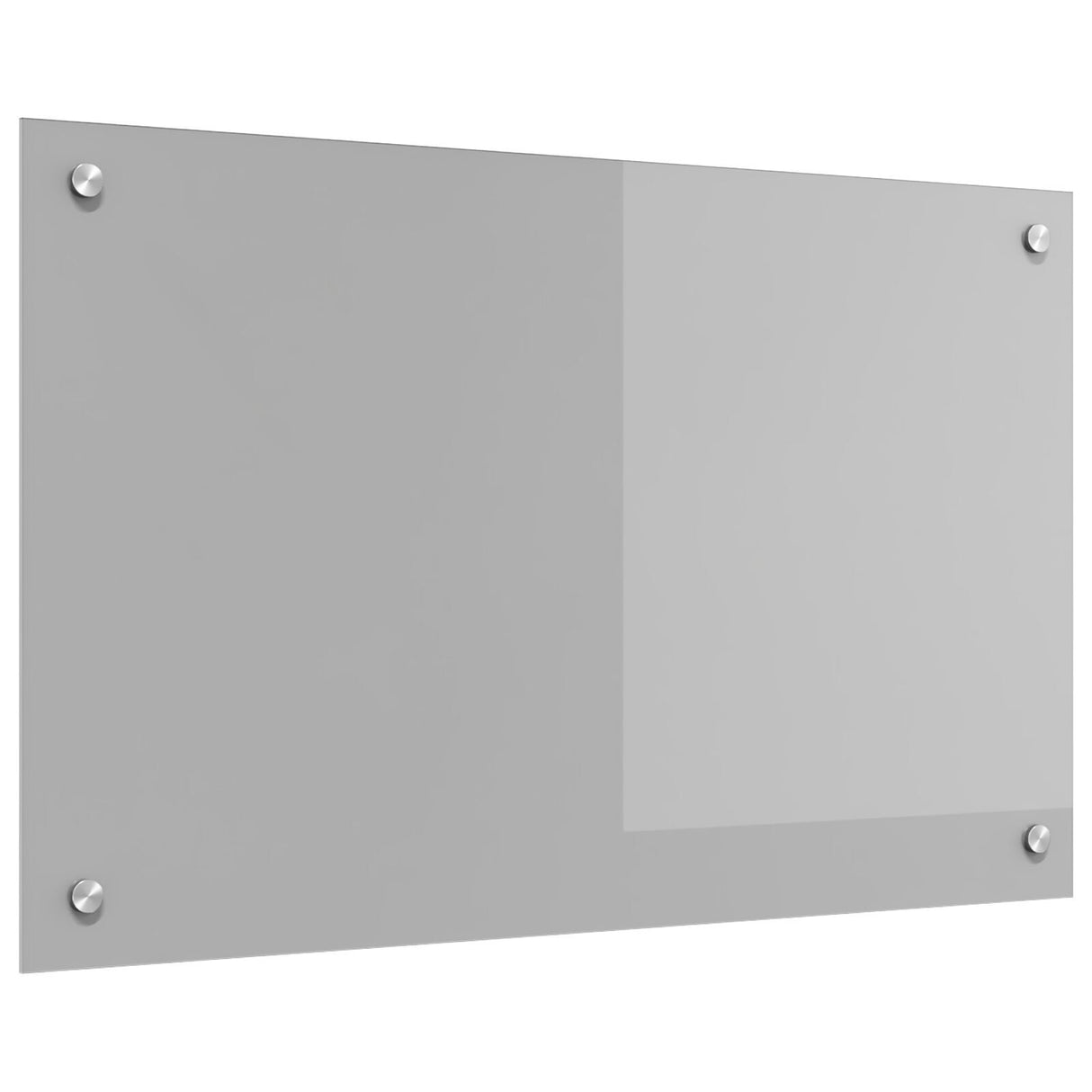 Kitchen Backsplash Light Grey 80X50X0.6 Cm Tempered Glass