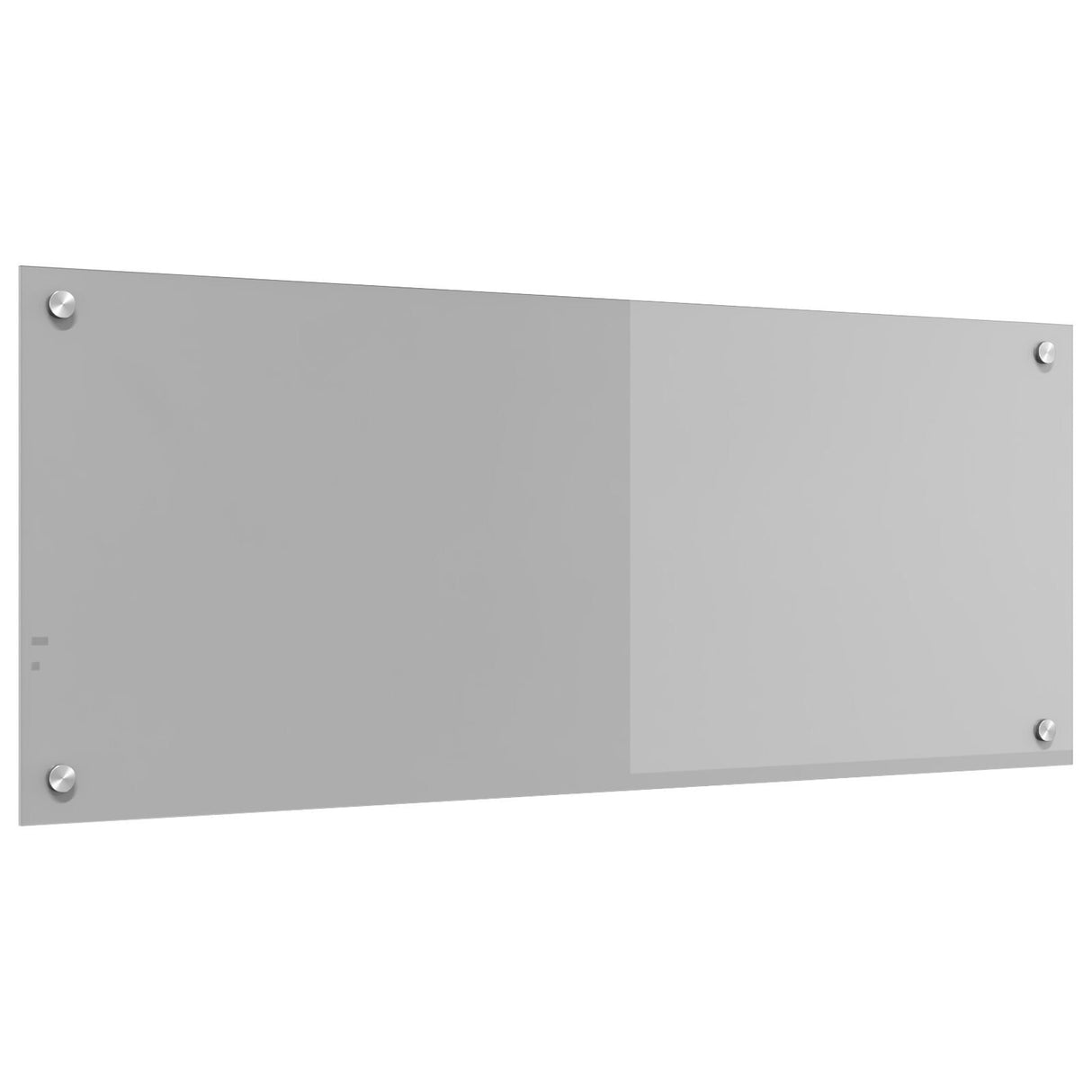 Kitchen Backsplash Light Grey 100X40X0.6 Cm Tempered Glass