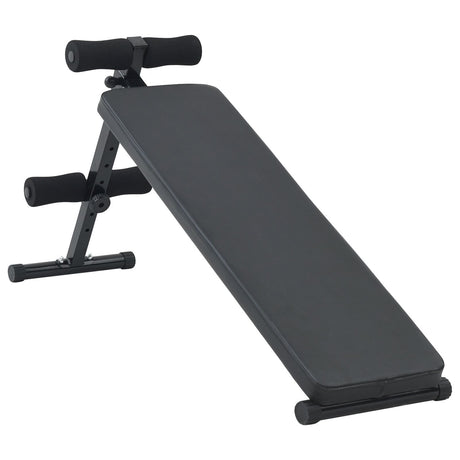 Sit Up Bench 150 Kg Foldable And Height Adjustable 48-68 Cm Steel
