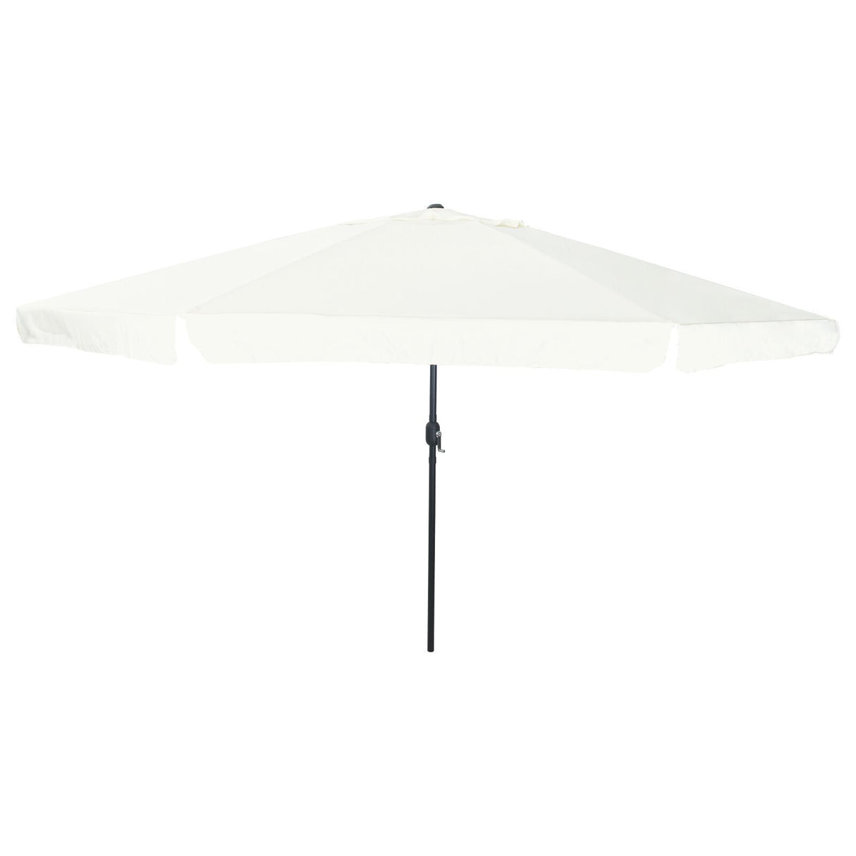 Garden Umbrella 395X245 Cm White