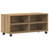 Tv Cabinet Artisan Oak 90X35X35 Cm Engineered Wood