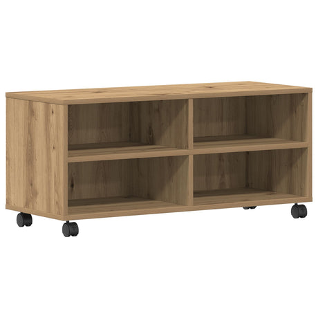Tv Cabinet Artisan Oak 90X35X35 Cm Engineered Wood