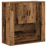 Wall Cabinet 80X33X80 Cm Engineered Wood