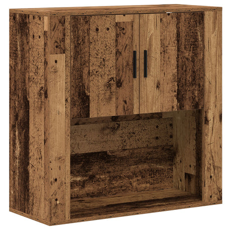 Wall Cabinet 80X33X80 Cm Engineered Wood