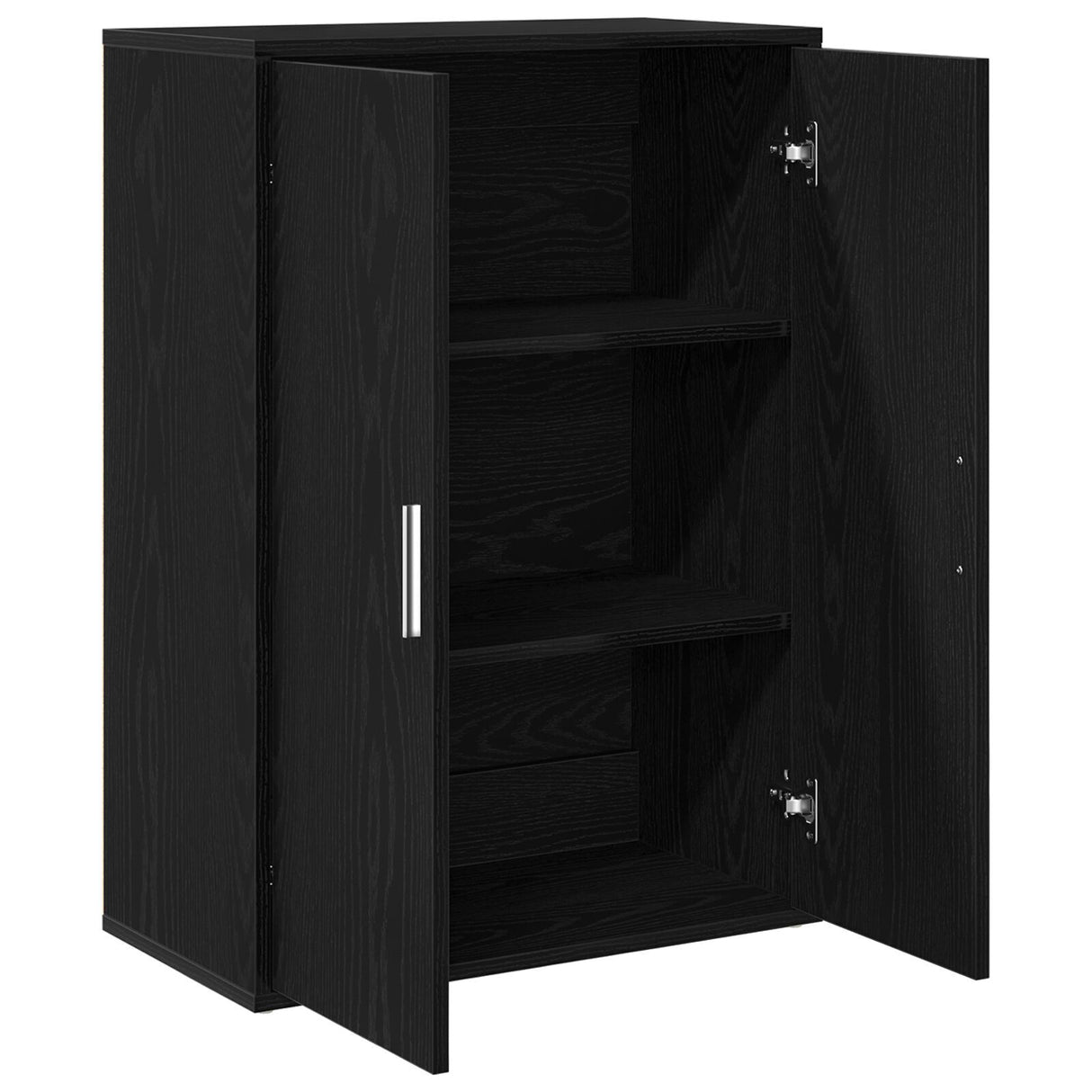 Sideboard Black Oak 60X31X84 Cm Engineered Wood