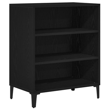 Black Oak Sideboard - 57X35X70 Cm, Engineered Wood