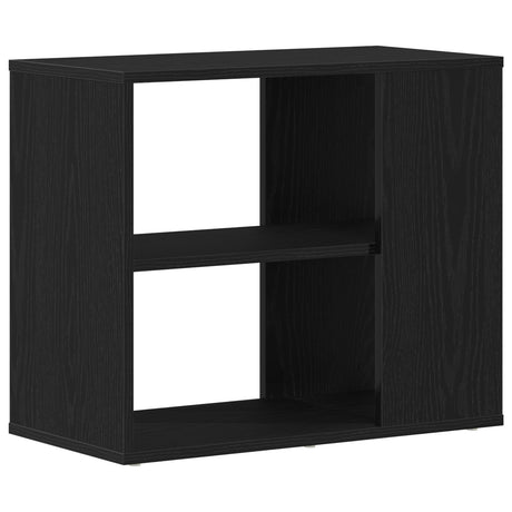 Black Oak Sideboard - 60 Cm X 30 Cm X 50 Cm - Made From Engineered Wood