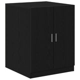 Washing Machine Cabinet - Black Oak - 70.5X71.5X91.5 Cm - Made Of Engineered Wood