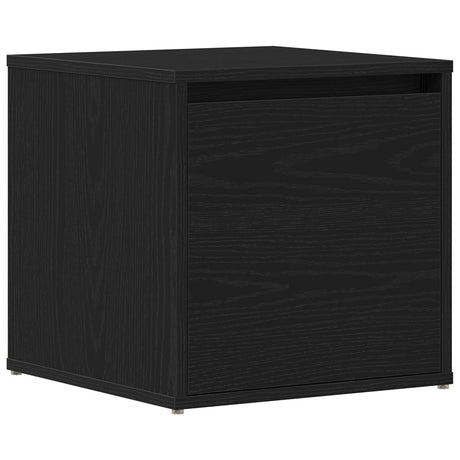 Box Drawer Black Oak 40,5X40X40 Cm Engineered Wood