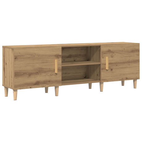Tv Stand In Artisan Oak - 150X30X50 Cm - Made Of Engineered Wood