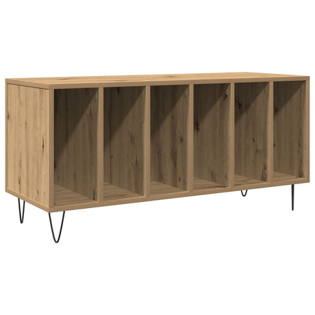 Record Cabinet Old Wood 100X38X48 Cm Engineered Wood