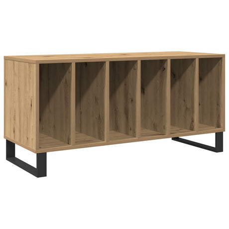 Record Cabinet Old Wood 100X38X48 Cm Engineered Wood