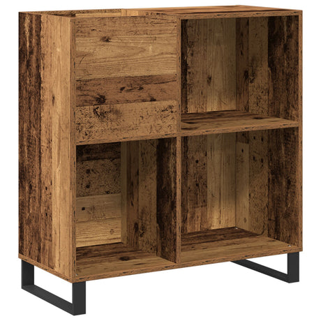 Record Cabinet Artisan Oak 84,5X38X89 Cm Engineered Wood